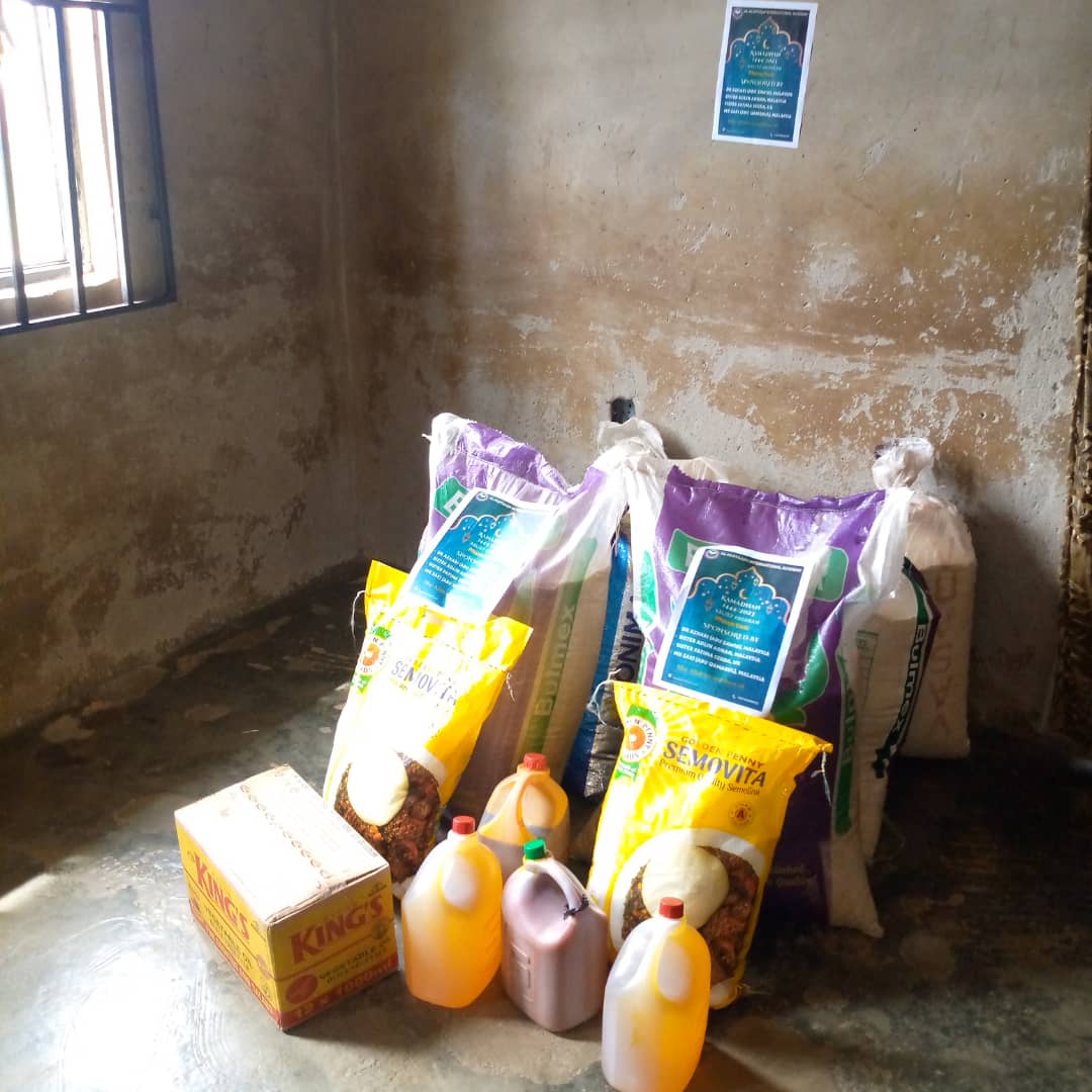 Ramadan 1444/2023 food support prepared for families.